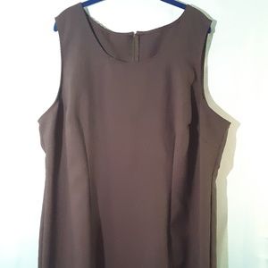 Navy Blue Zip-up Dress